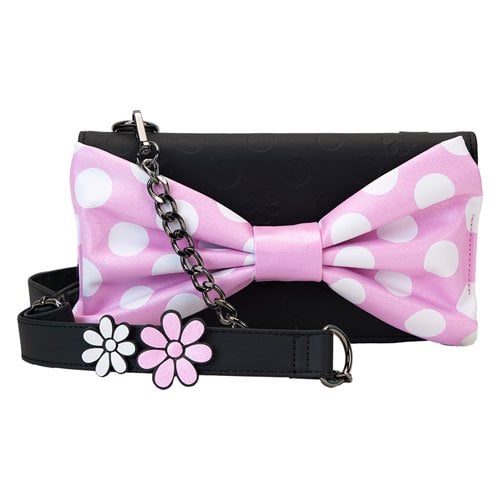 Loungefly™ Disney™ Minnie Mouse™ Floral Rock The Dots Clutch Crossbody Bag