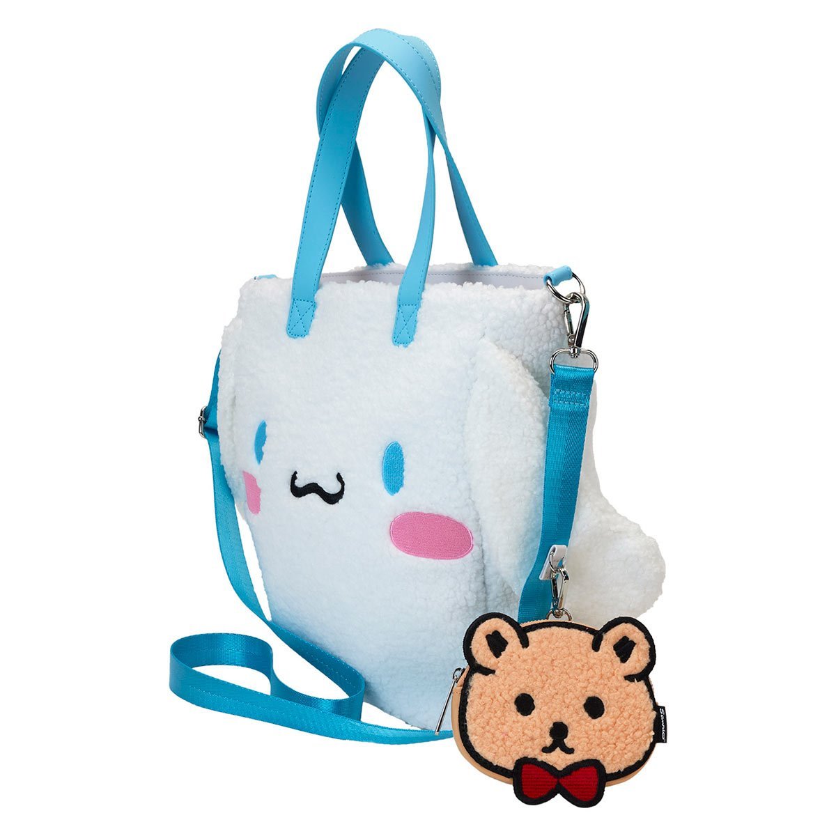 Loungefly™ Sanrio™ Cinnamoroll Sherpa Tote Bag with Coin Bag