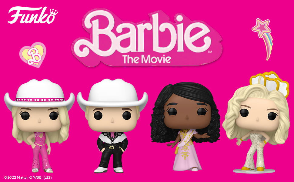 Barbie™ Movie Western- Barbie™ Funko Pop!™ Vinyl Figure #1447 W/ Plastic Pop Protector