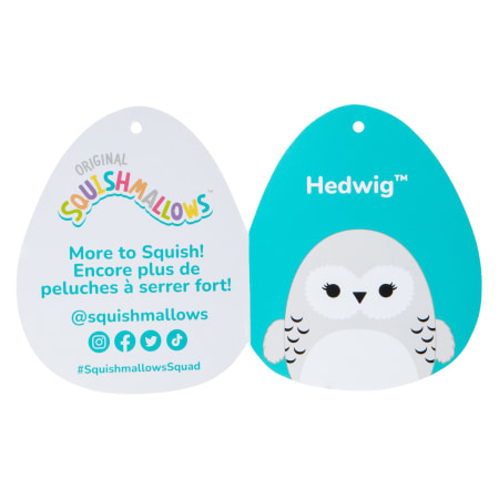 Squishmallows™ 6.5" Harry Potter™ Hedwig the Owl