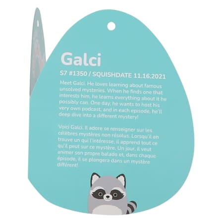 Squishmallows™ 7.5" Galci The Raccoon