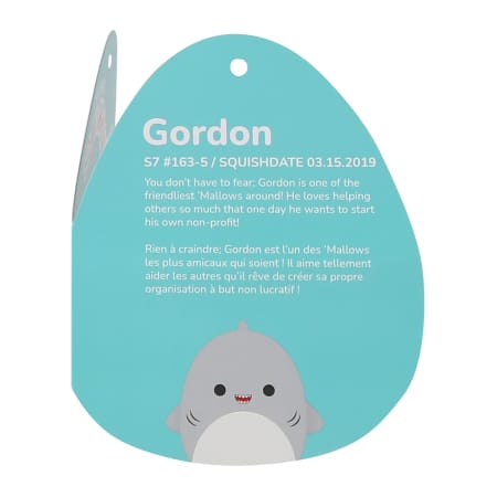 Squishmallows™ 7.5" Gordon The Shark