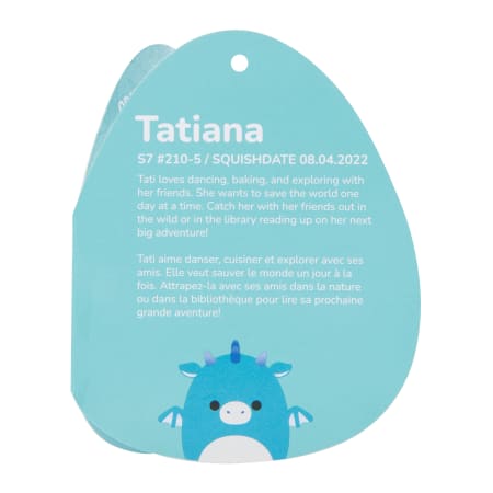 CLEARANCE!! Squishmallows™ 7.5" Tatiana The Dragon