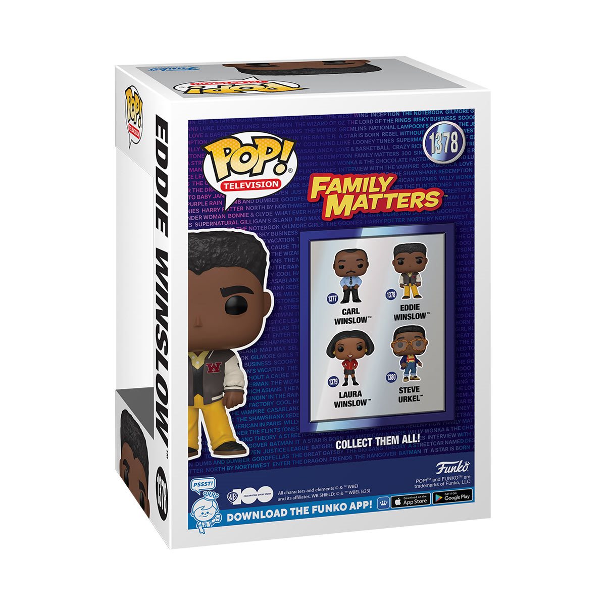 CLEARANCE!! Family Matters™ Eddie Winslow Funko Pop!™ Vinyl Figure #1378