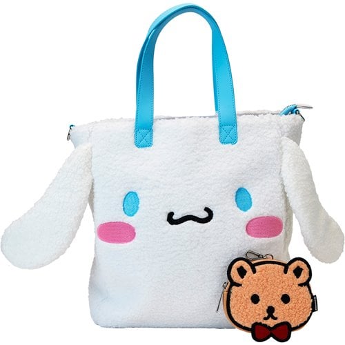 Loungefly™ Sanrio™ Cinnamoroll Sherpa Tote Bag with Coin Bag