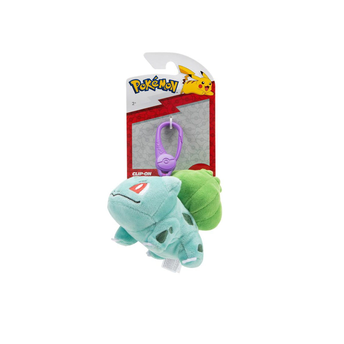 Pokémon™ License-2-Play Bulbasaur Plush 3 1/2- Inch Clip On Keychain