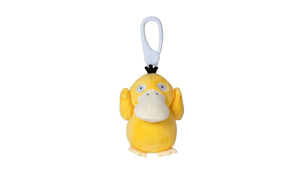 Pokémon™ License-2-Play Psyduck Plush 3 1/2" Clip On Keychain