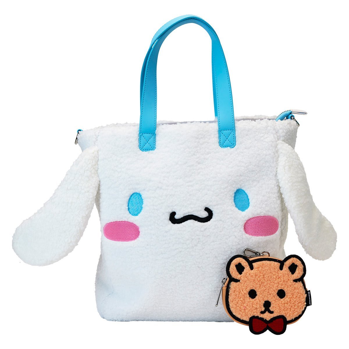 Loungefly™ Sanrio™ Cinnamoroll Sherpa Tote Bag with Coin Bag