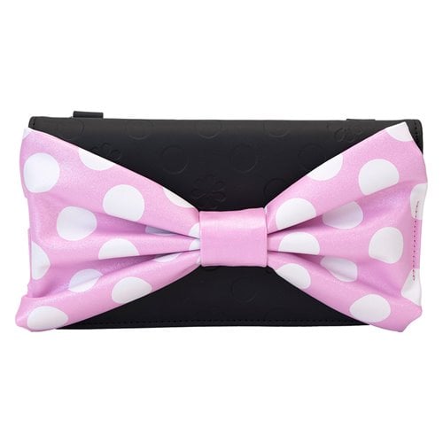 Loungefly™ Disney™ Minnie Mouse™ Floral Rock The Dots Clutch Crossbody Bag