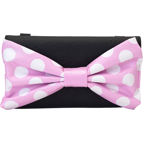 Loungefly™ Disney™ Minnie Mouse™ Floral Rock The Dots Clutch Crossbody Bag