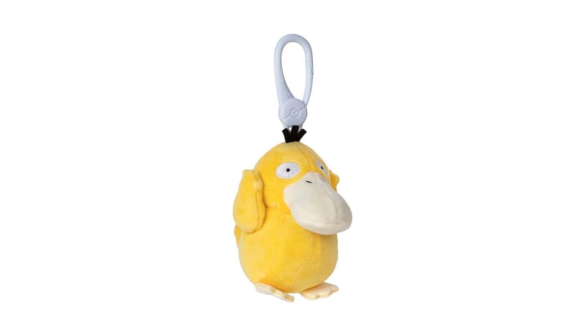 Pokémon™ License-2-Play Psyduck Plush 3 1/2" Clip On Keychain