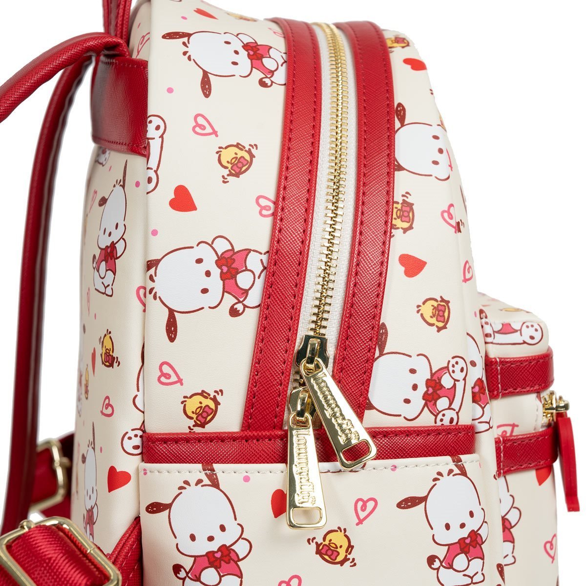 Loungefly™ Sanrio™ Hello Kitty™ and Friends Pochacco Hearts Mini-Backpack- Entertainment Earth Exclusive