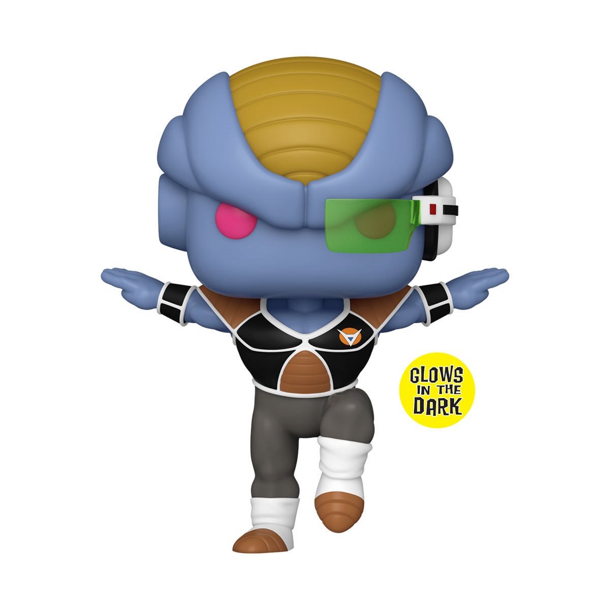 Dragon Ball Z™ Burter Glow-in-the-Dark Funko Pop!™ Vinyl Figure #1494 - Entertainment Earth Exclusive W/ Plastic Pop Protector