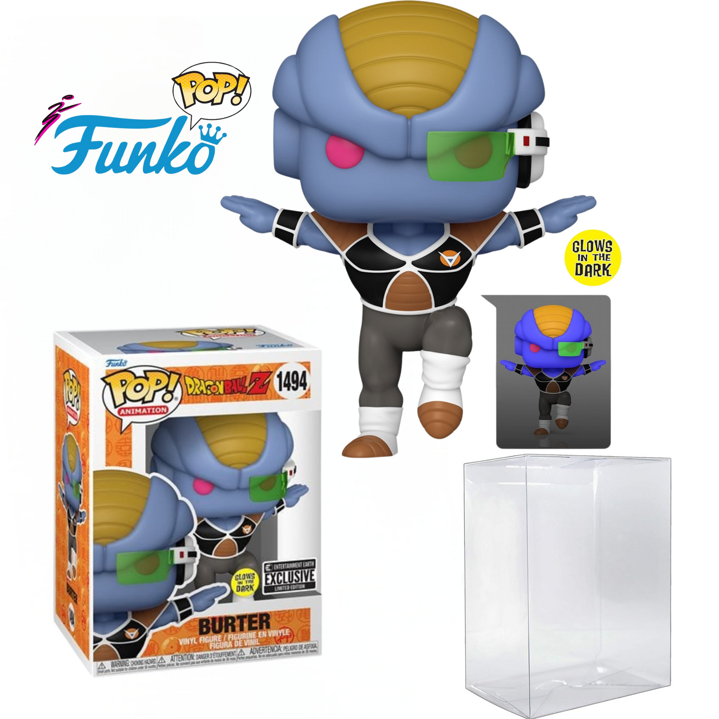 Dragon Ball Z™- Ginyu Force Glow In The Dark EE Exclusive Funko Pop™ Set