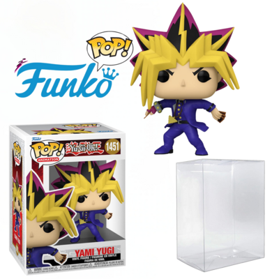 Yu-Gi-Oh!™ Yami Yugi Funko Pop!™ Vinyl Figure #1451 W/ Plastic Pop Protector