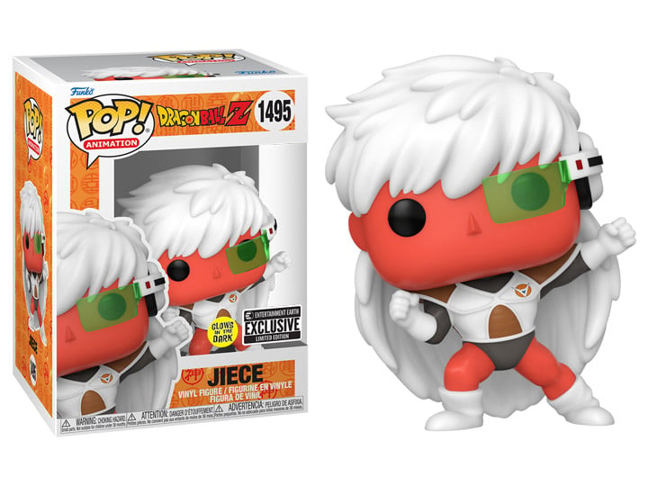 Dragon Ball Z™ Jiece Glow-in-the-Dark Funko Pop!™ Vinyl Figure #1495 - Entertainment Earth Exclusive W/ Plastic Pop Protector