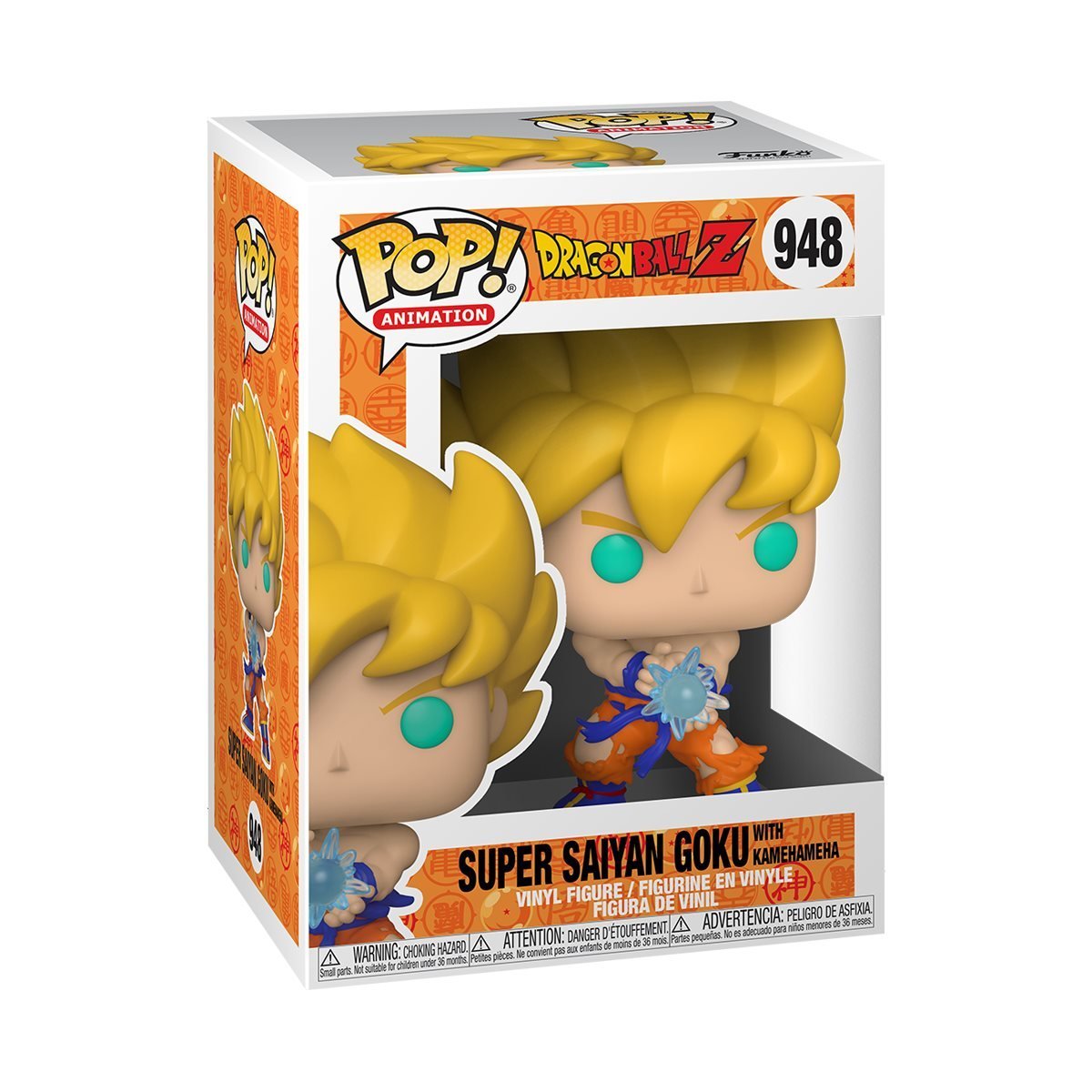 CLEARANCE!! Dragon Ball Z™ Super Saiyan Goku with Kamehameha Wave Funko Pop!™ #948