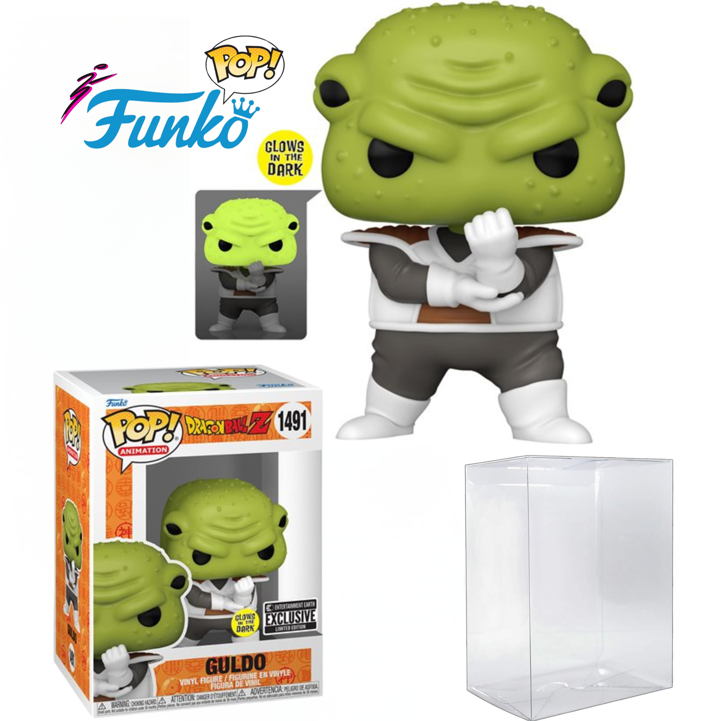 Dragon Ball Z™- Ginyu Force Glow In The Dark EE Exclusive Funko Pop™ Set