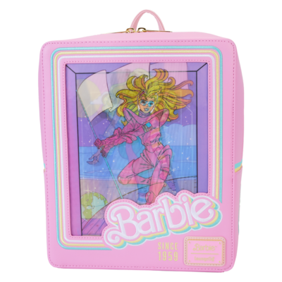 Loungefly™ Barbie™ 65th Anniversary Doll Box Triple Lenticular Mini-Backpack