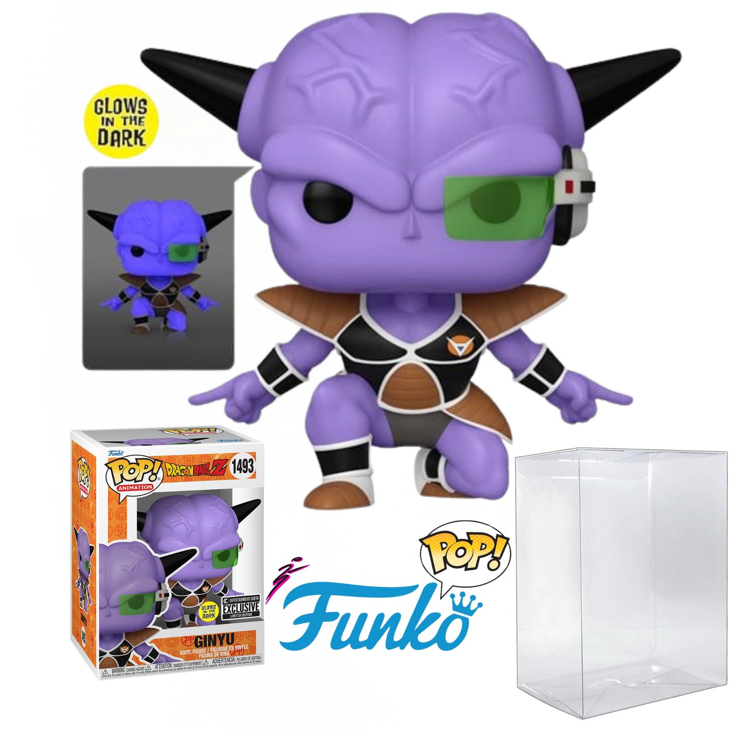 Dragon Ball Z™- Ginyu Force Glow In The Dark EE Exclusive Funko Pop™ Set