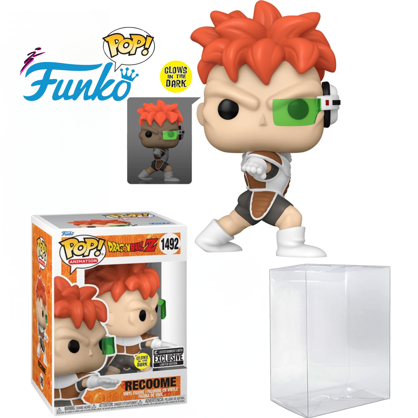 Dragon Ball Z™- Ginyu Force Glow In The Dark EE Exclusive Funko Pop™ Set