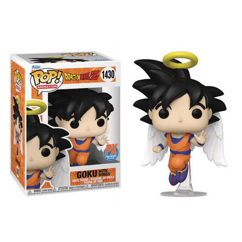 Dragon Ball Z™ Goku with Wings Funko Pop!™ PX Exclusive! #1430 Previews Exclusive W/ Plastic Pop Protector