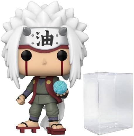 CLEARANCE!! Naruto Shippuden™ Jiraiya with Rasengan Glow-in-the-Dark Funko Pop!™ Vinyl Figure #1481 - Entertainment Earth Exclusive