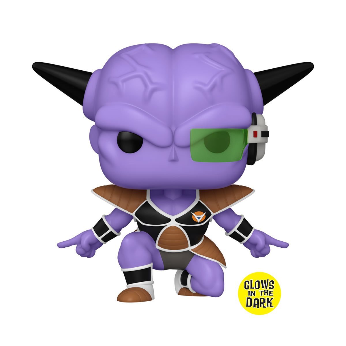 Dragon Ball Z™ Ginyu Glow-in-the-Dark Funko Pop!™ Vinyl Figure #1493 - Entertainment Earth Exclusive W/ Plastic Pop Protector