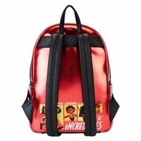 Loungefly™ Incredibles™ 20th Anniversary LIGHT UP!! Mid-size Backpack and attached Coin Purse