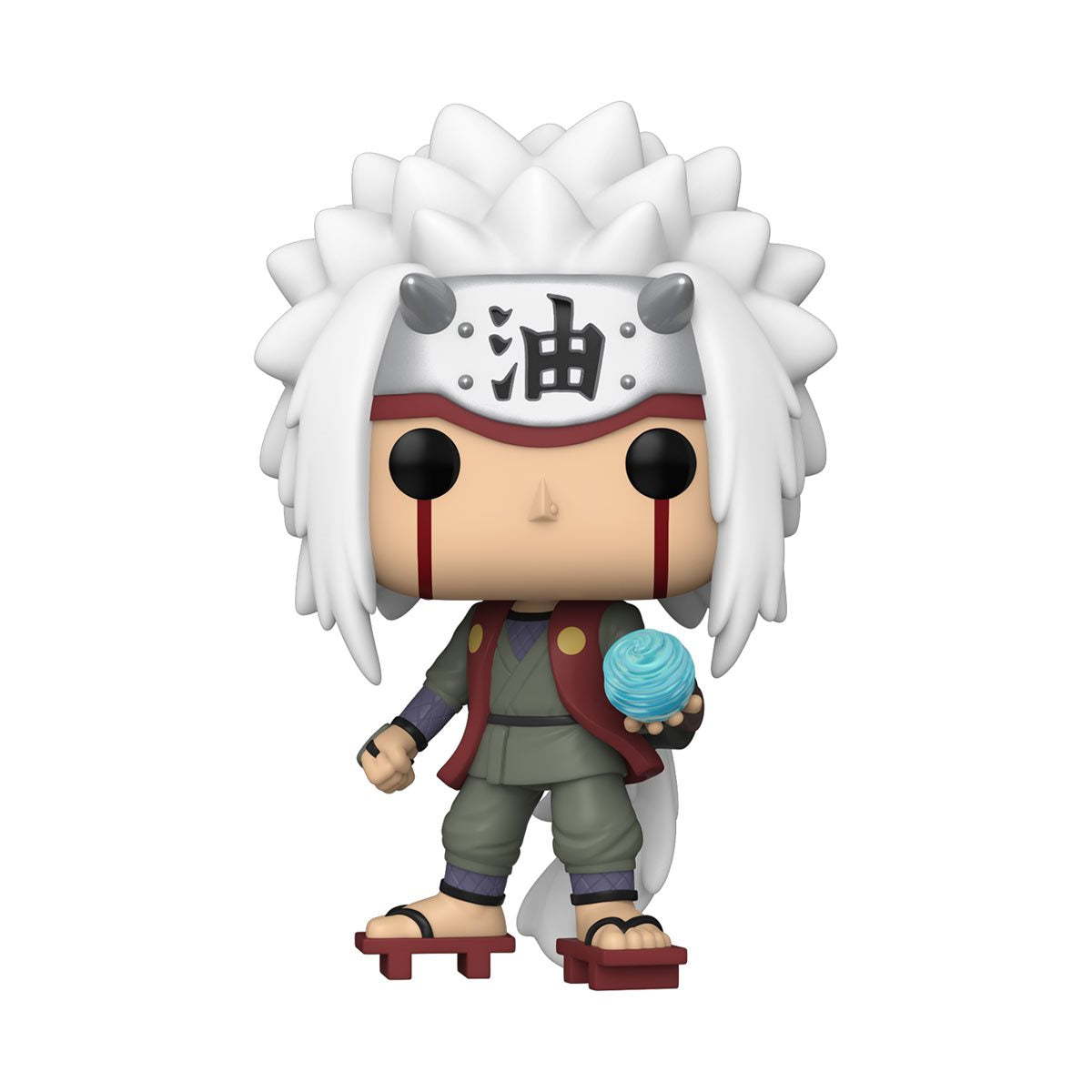 CLEARANCE!! Naruto Shippuden™ Jiraiya with Rasengan Glow-in-the-Dark Funko Pop!™ Vinyl Figure #1481 - Entertainment Earth Exclusive