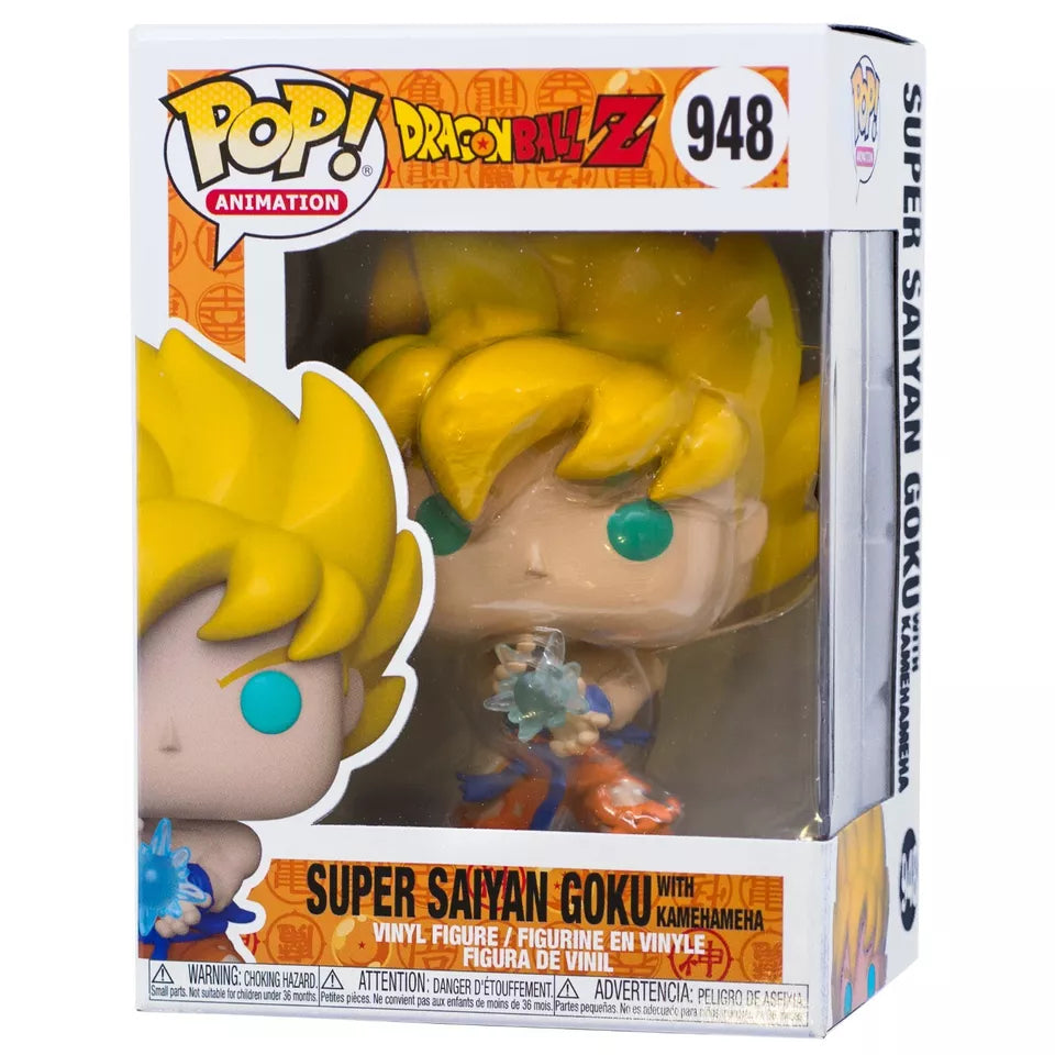 CLEARANCE!! Dragon Ball Z™ Super Saiyan Goku with Kamehameha Wave Funko Pop!™ #948