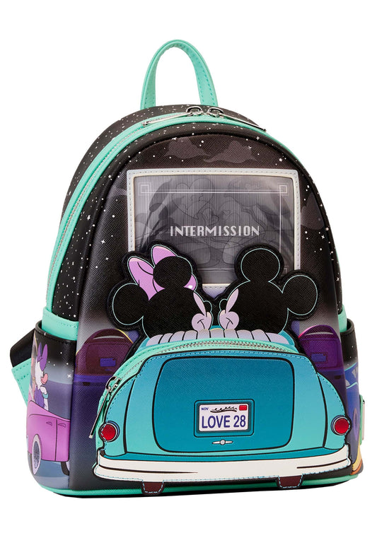 Loungefly™ Disney™ Mickey & Minnie Date Night Drive-In Lenticular Mini Backpack...COMING SOON