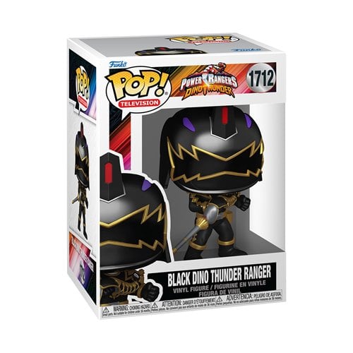 Power Rangers™ Dino Thunder™ Black Dino Thunder™ Ranger™ Funko Pop!™ Vinyl Figure #1712 COMING SOON!!