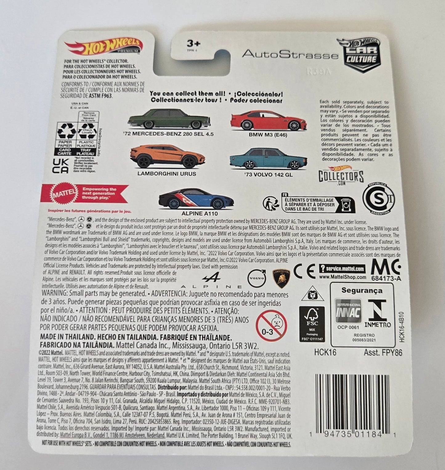 Hot Wheels™  Premium™  Lamborghini™  Urus™