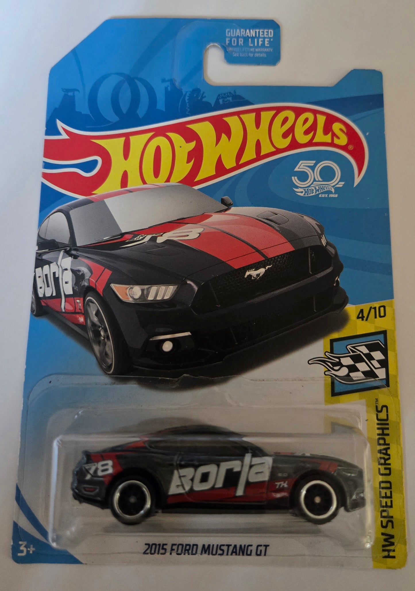 Hot Wheels™ 2015 Ford™ Mustang™ GT™ Super Treasure Hunt™