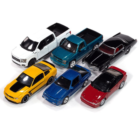 Auto World™ Premium 2025 Release 1 Version A 1:64 Scale Die-Cast Metal Vehicle Case of 6