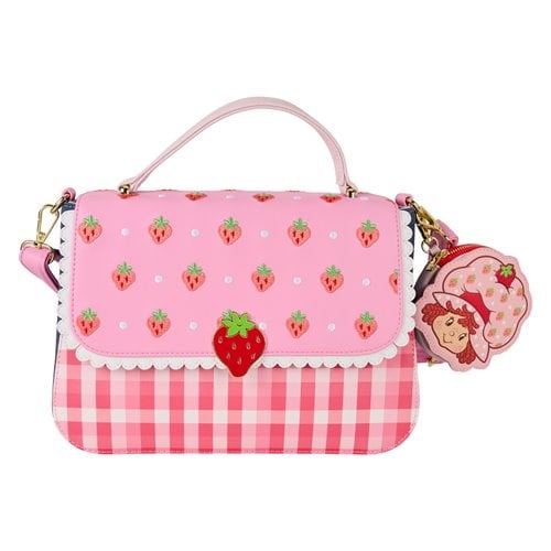 Loungefly™ Strawberry Shortcake™ Gingham™ Crossbody Bag With Coin Bag COMING SOON!!
