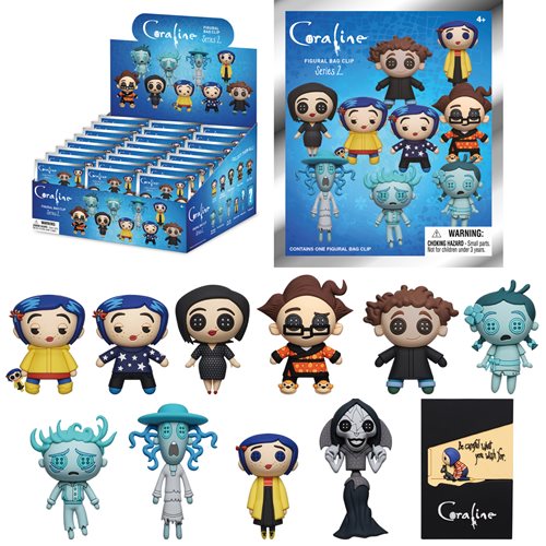 Monogram™ Coraline™ Series 2 3D Foam Bag Clip