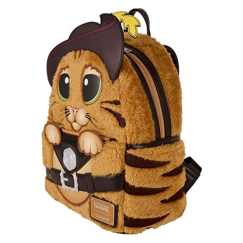 Loungefly™ Shrek™ Puss In Boots™ Cosplay Faux Fur Mini-Backpack