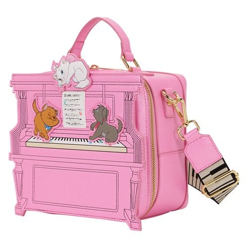 Loungefly™ Aristocats™ Figural Piano Crossbody Bag
