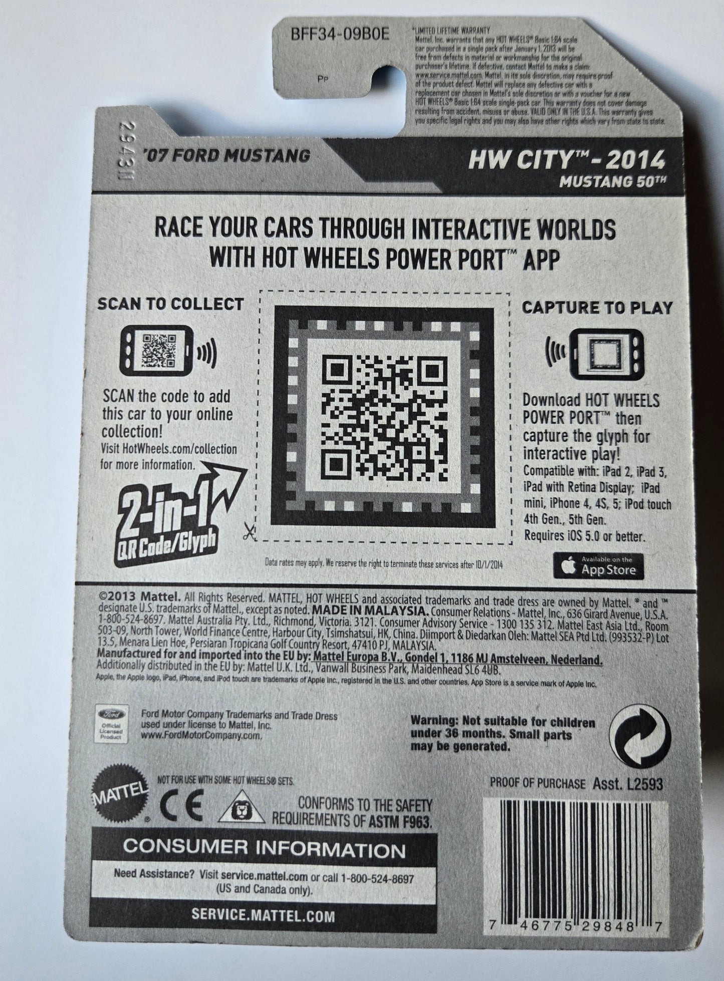 Hot Wheels™ ’07 Ford™ Mustang™ Super Treasure Hunt™