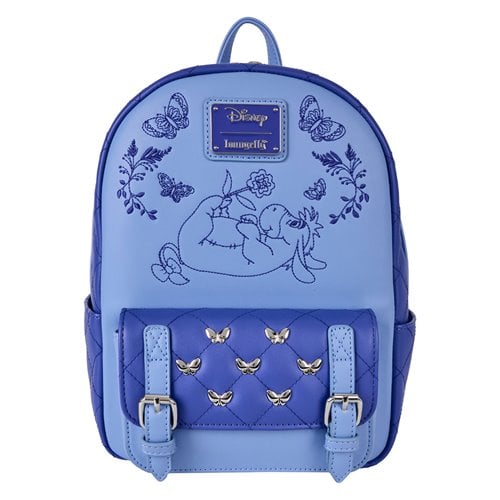 Loungefly™ Winnie the Pooh™ Eeyore™ and Butterflies Quilted Mini-Backpack