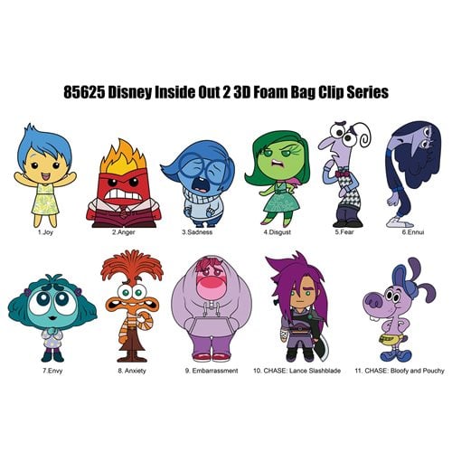 Monogram™ Inside Out™ Series 2 3D Foam Bag Clip