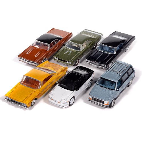 Auto World™ Premium 2025 Release 2 Version A 1:64 Scale Die-Cast Metal Vehicle Case of 6