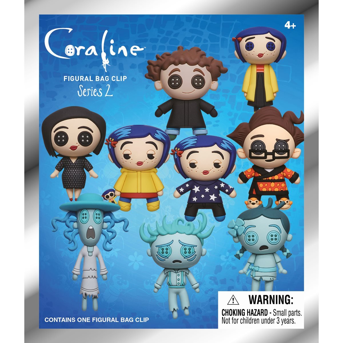 Monogram™ Coraline™ Series 2 3D Foam Bag Clip