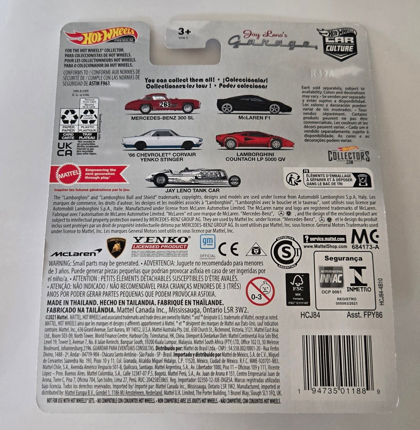 Hot Wheels™  Premium™  '66 Chevrolet™  Corvair Yenko Stinger™