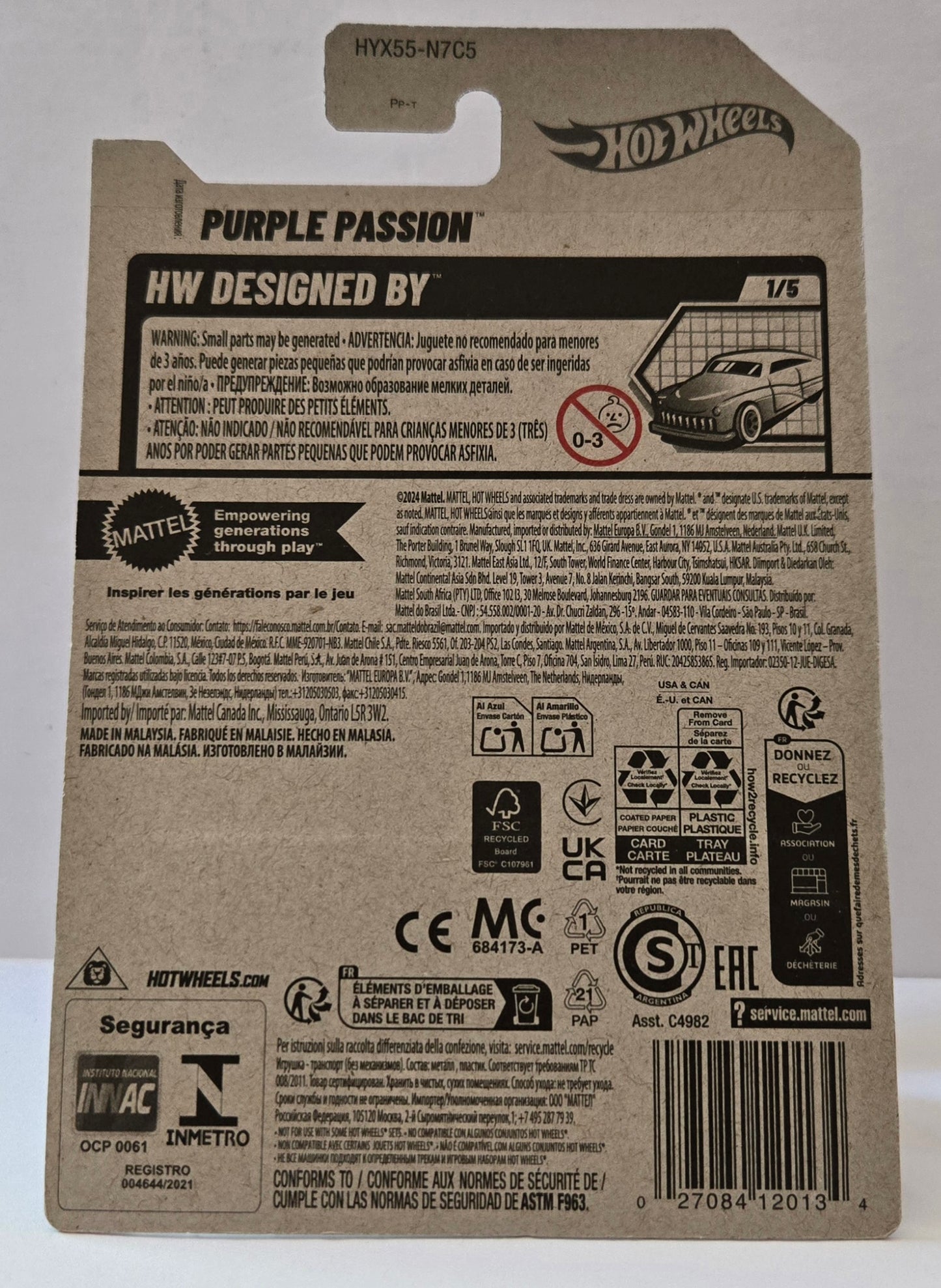 Hot Wheels™ Purple Passion™