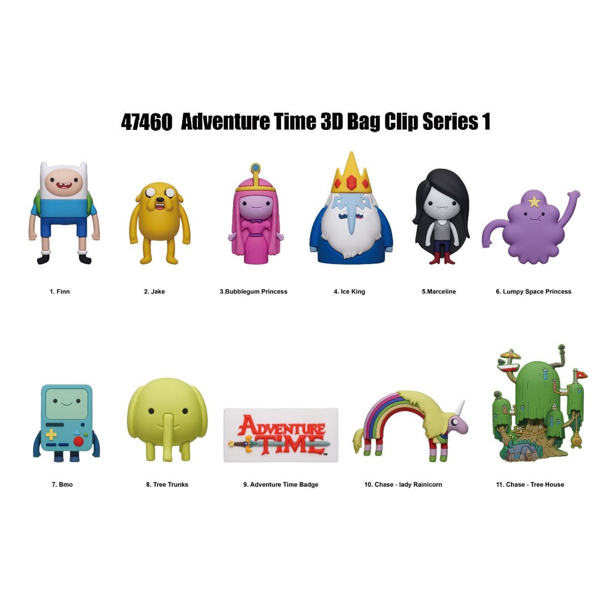 Monogram™ Adventure Time™ 3D Foam Blind Bag Clip