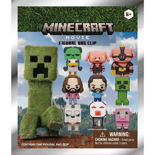 Monogram™ A Minecraft Movie™ 3D Foam Bag Clip