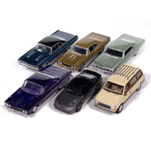 Auto World™ Premium 2025 Release 2 Version B 1:64 Scale Die-Cast Metal Vehicle Case of 6